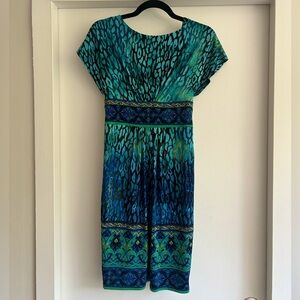 Jones New York Petite vintage colorful dress